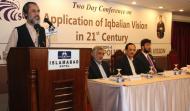 Muhammad Suhail Umar Nazim Iqbal Academy Pakistan Addressing in Two Days Conference on Allama Muhammad Iqbal (R.A)