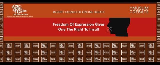 Report Launch Ceremony  of Online Debate  Freedom of Expression Gives One the Right to Insult