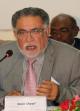 Prof. Nazir Shawl (Chairman Kashmir Center, London) sharing his views
