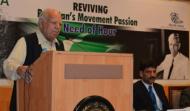 Mr. Arkram Zaki, Former Secretary General, Foreign Affairs of Pakistan, giving concluding remarks