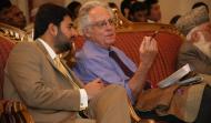 Sahibzada Sultan Bahadar Aziz with Prof. Gerhard H. Bowring