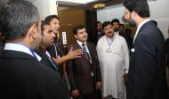 Sahibzada Sultan Ahmad Ali Chairman MUSLIM Institute Interacting With Honourable Guests