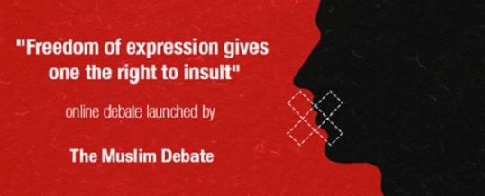 Online Debate: Freedom of expression gives one the right to insult