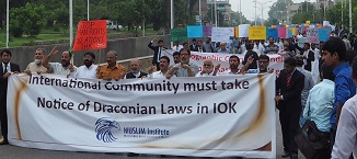 Photos of Rally in Solidarity with Kashmiris