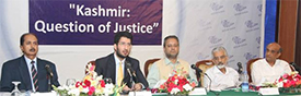 Seminar On Kashmir: Question of Justice