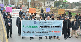 Photos of A Rally on Kashmir Solidarity Day  on 05th February, 2014 